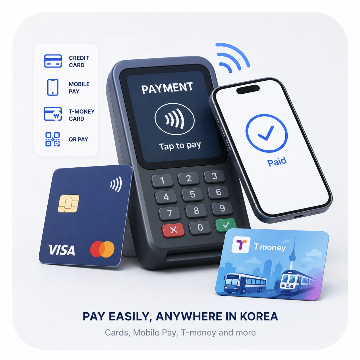 Payment guide in Korea