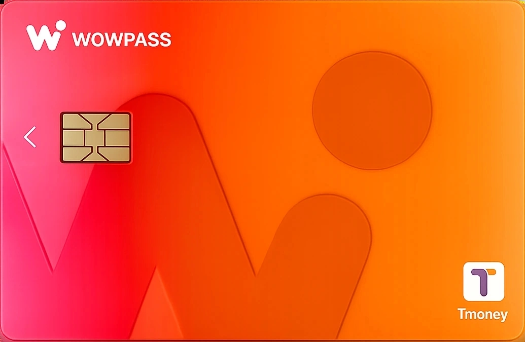 WOWPASS card for visitor payments in Korea